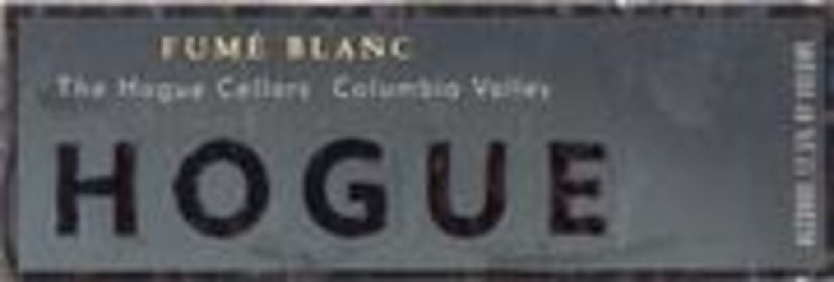 Hogue Fume Blanc 1998 Front Label