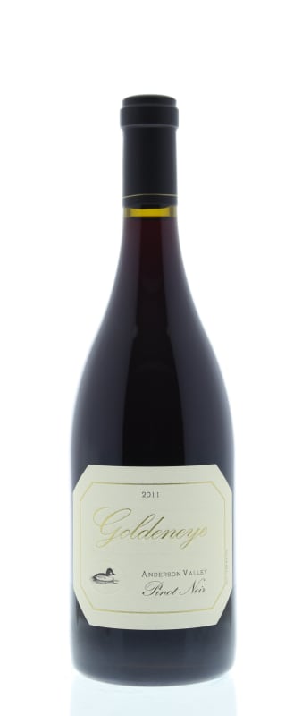 Goldeneye Anderson Valley Pinot Noir 2011 Front Bottle Shot