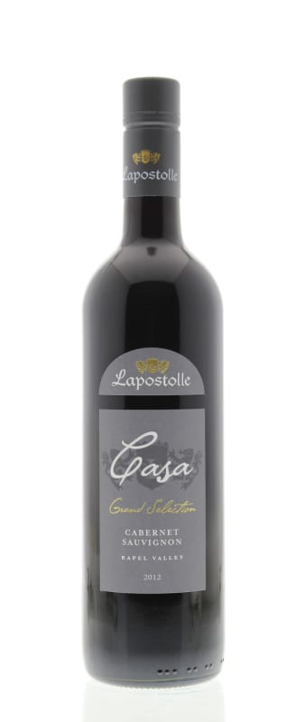 Lapostolle Grand Selection Cabernet Sauvignon 2012 Front Bottle Shot