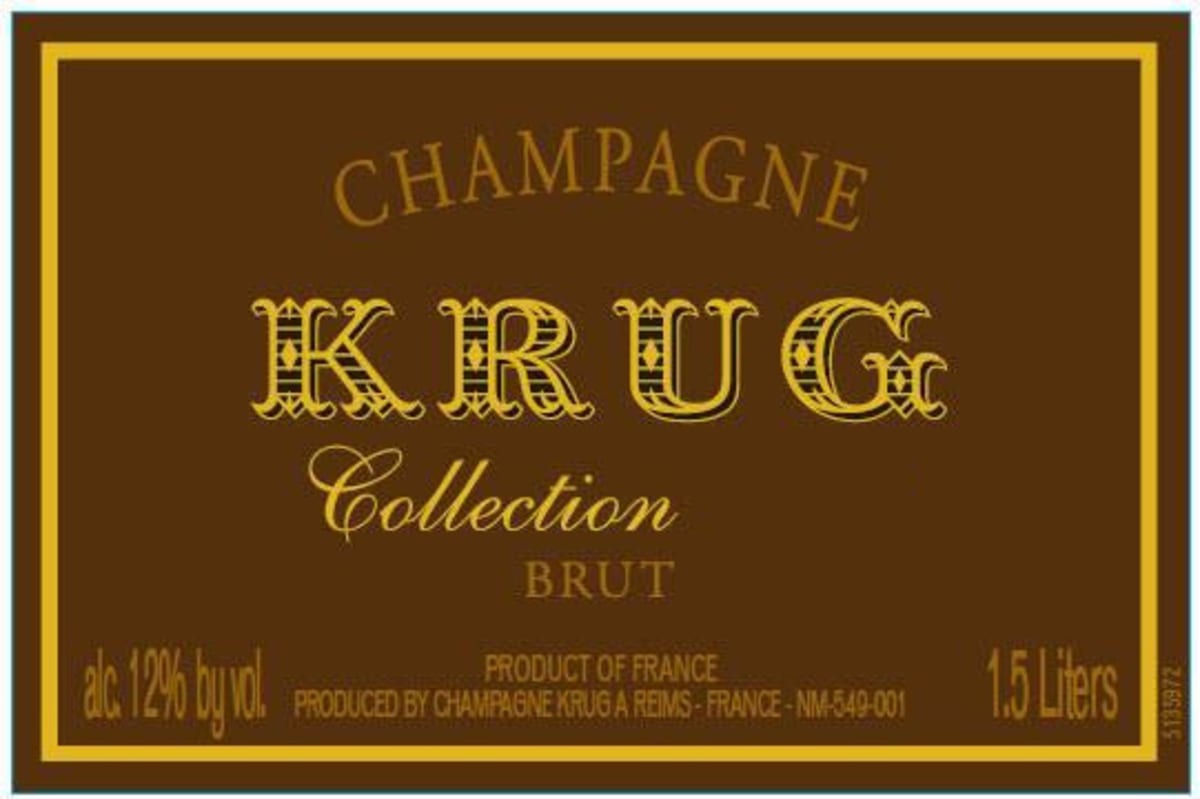 Krug Brut 1985 Front Label