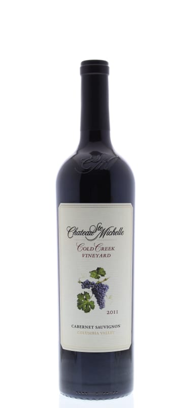 Chateau Ste. Michelle Cold Creek Vineyard Cabernet Sauvignon 2011 Front Bottle Shot