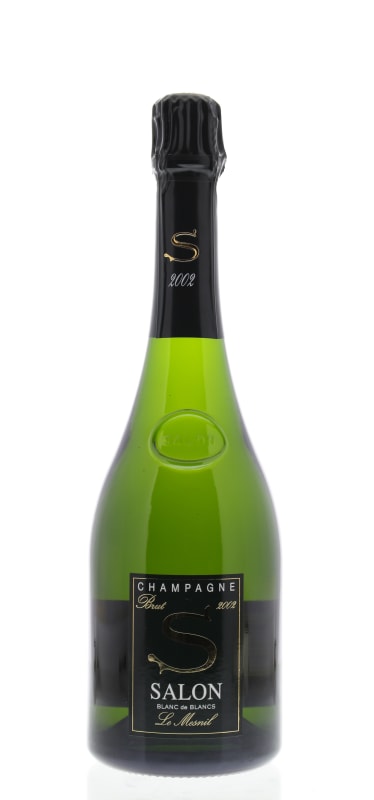 Salon Blanc de Blancs Le Mesnil 2002 Front Bottle Shot