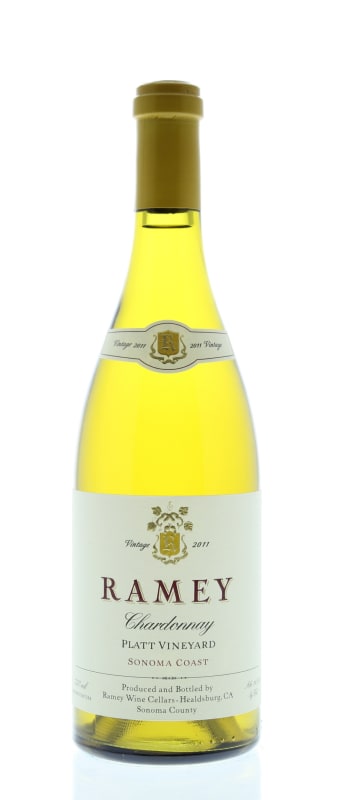 Ramey Platt Vineyard Chardonnay 2011 Front Bottle Shot