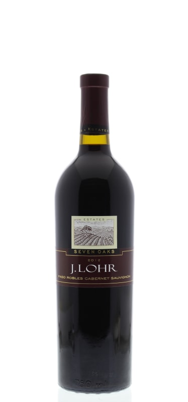 J. Lohr Estates Seven Oaks Cabernet Sauvignon 2012 Front Bottle Shot
