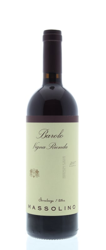 Massolino Barolo Vigna Rionda Riserva 2007 Front Bottle Shot