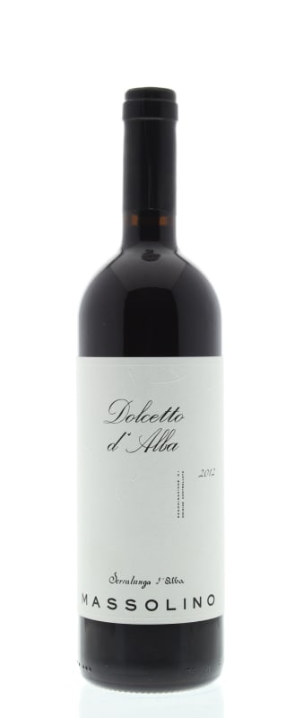 Massolino Dolcetto d'Alba 2012 Front Bottle Shot
