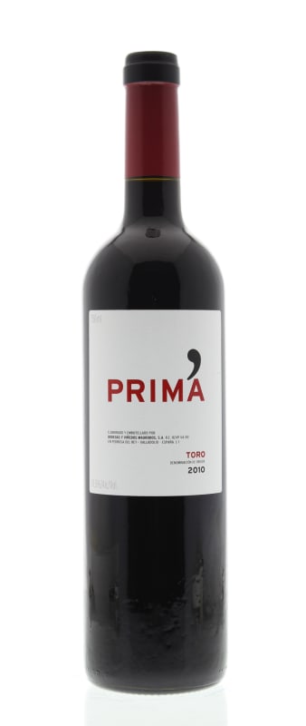 Bodegas y Vinedos Maurodos Prima 2010 Front Bottle Shot