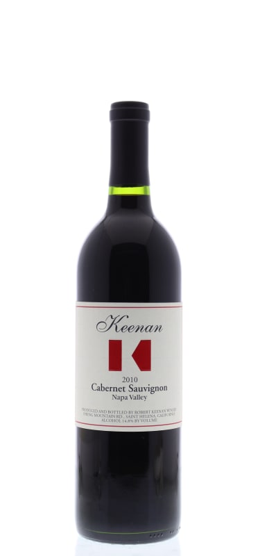 Keenan Napa Valley Cabernet Sauvignon 2010 Front Bottle Shot