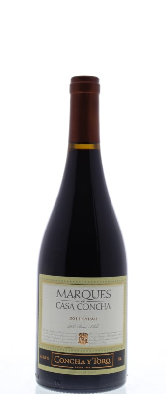 Concha y Toro Marques de Casa Concha Syrah 2011 Front Bottle Shot