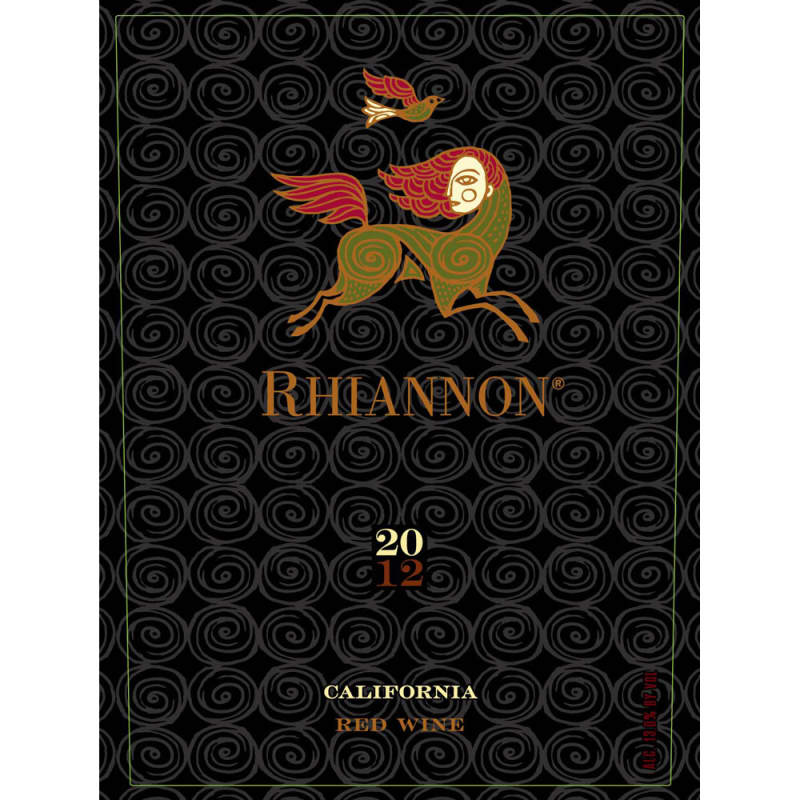 Rhiannon Red 2012 Front Label