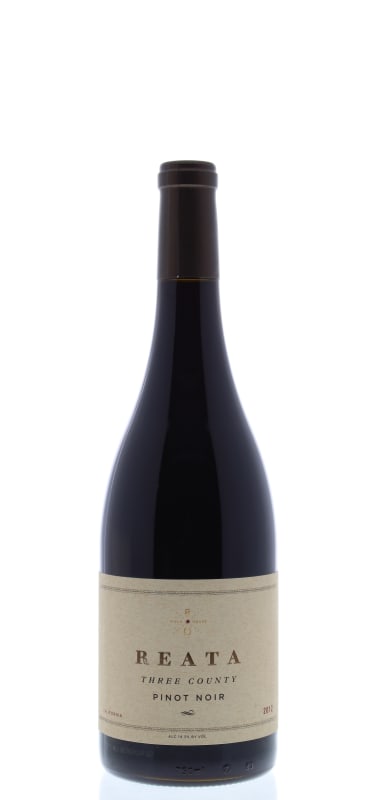Reata Three County Pinot Noir 2012 Front Bottle Shot