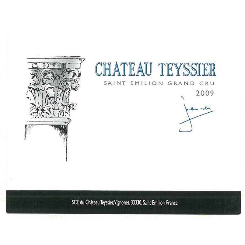 Chateau Teyssier (1.5 Liter Magnum) 2009 Front Label
