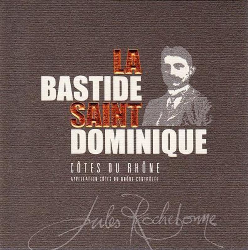 La Bastide Saint Dominique Cotes du Rhone Jules Rochebonne 2013 Front Label