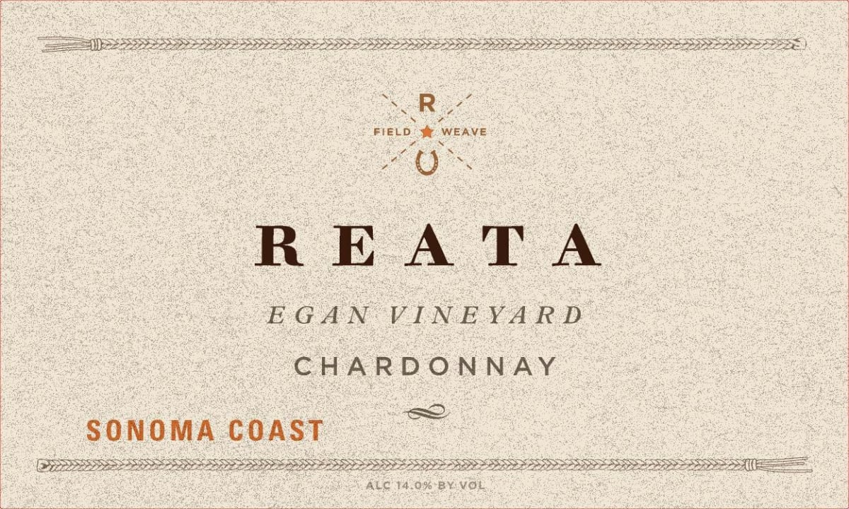 Reata Egan Vineyard Chardonnay 2013 Front Label
