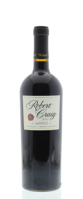 Robert Craig Cellars Affinity Cabernet Sauvignon 2011 Front Bottle Shot