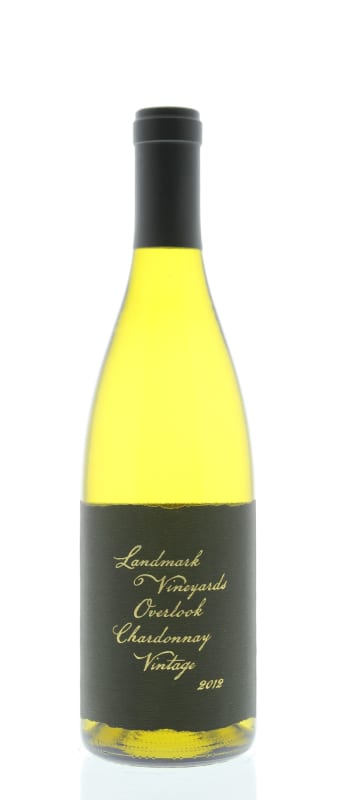 Landmark Overlook Chardonnay 2012 Front Bottle Shot