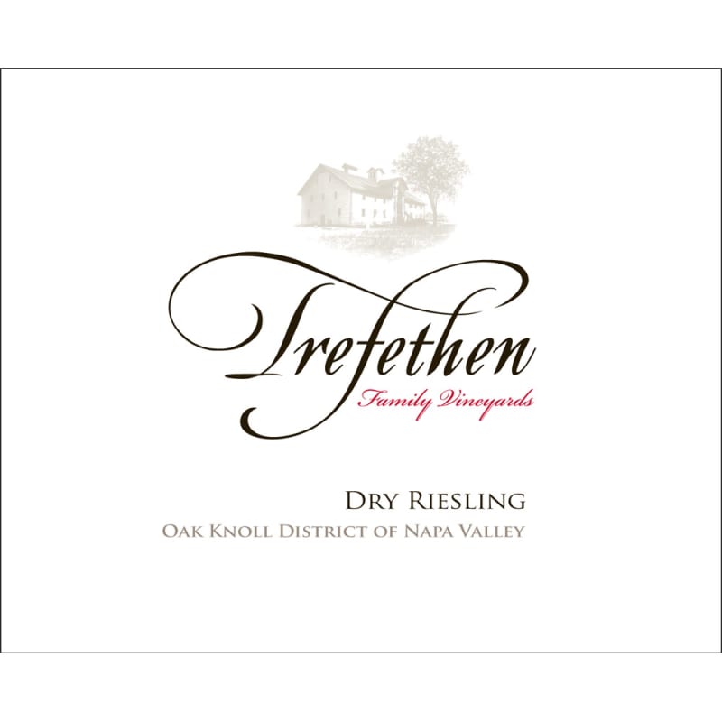 Trefethen Dry Riesling 2013 Front Label