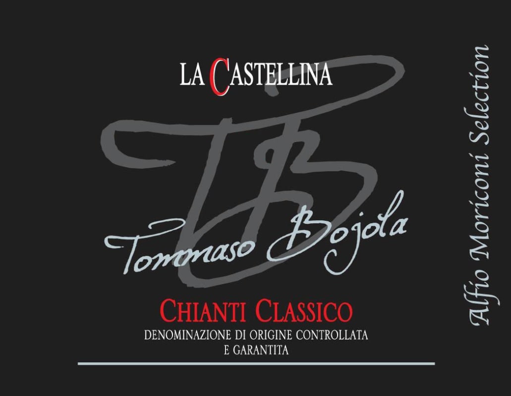 La Castellina Tommaso Bojola Chianti Classico 2009 Front Label