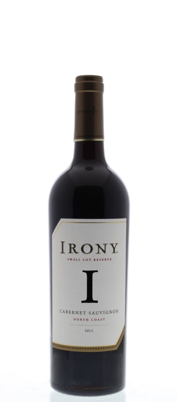 Irony Cabernet Sauvignon 2013 Front Bottle Shot