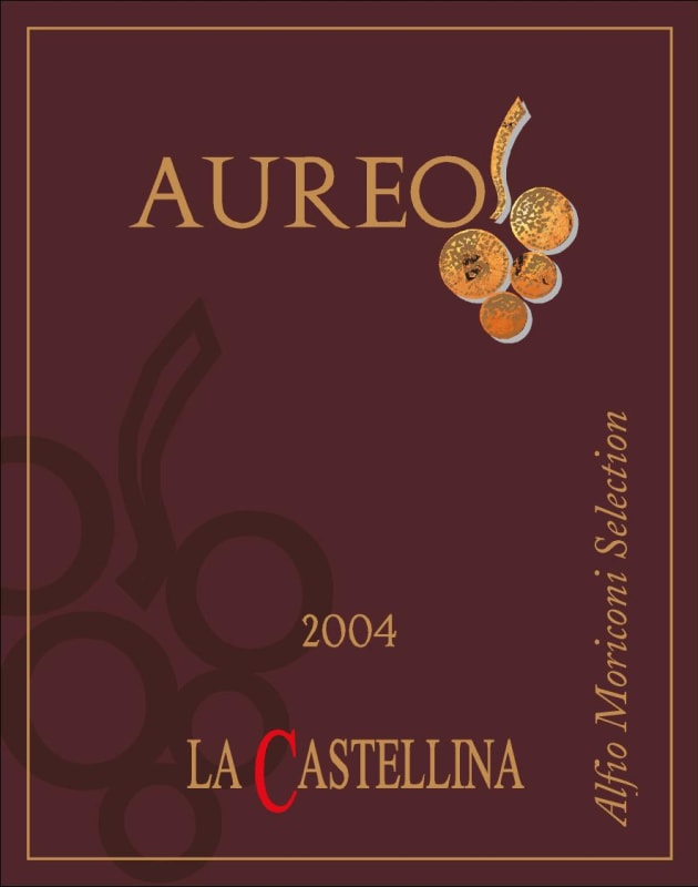 La Castellina Toscana Aureo 2004 Front Label