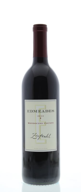 Edmeades Mendocino Zinfandel 2012 Front Bottle Shot