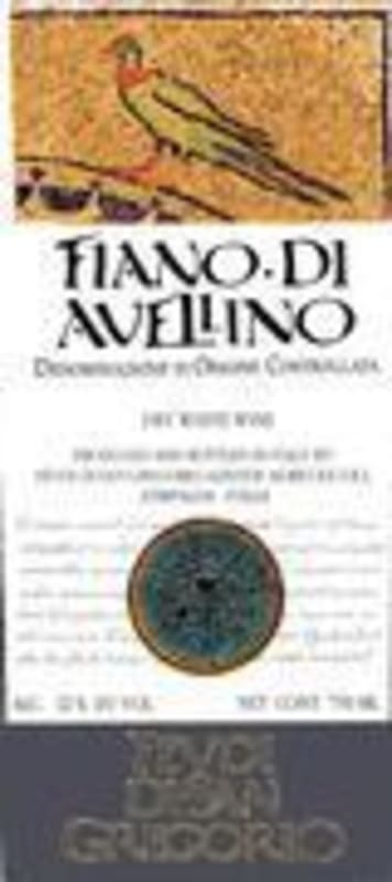 Feudi di San Gregorio Fiano di Avellino 1999 Front Label