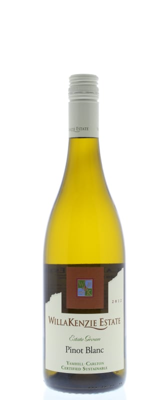 WillaKenzie Estate Pinot Blanc 2012 Front Bottle Shot