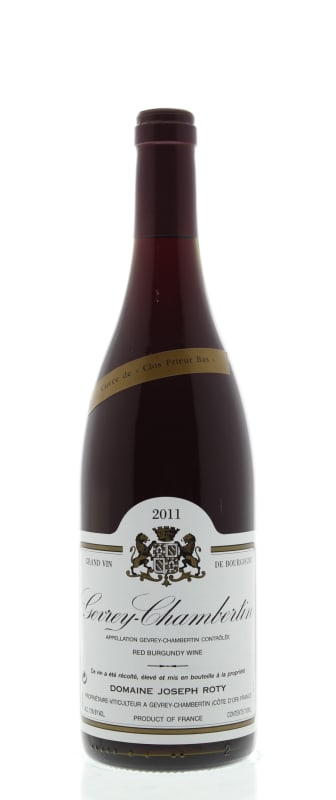 Domaine Joseph Roty Gevrey-Chambertin Clos Prieur Bas 2011 Front Bottle Shot