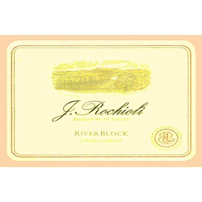 Rochioli River Block Chardonnay 2009 Front Label