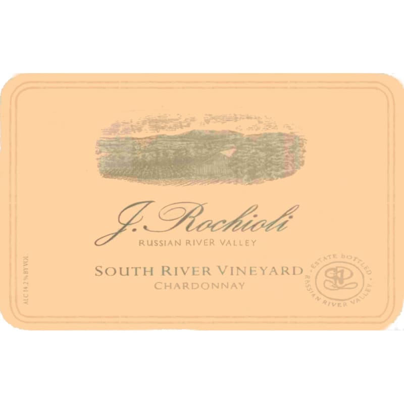 Rochioli South River Vineyard Chardonnay 2009 Front Label