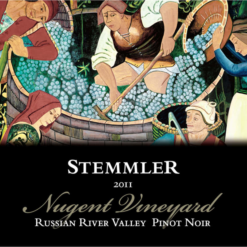 Robert Stemmler Nugent Vineyard Pinot Noir 2011 Front Label