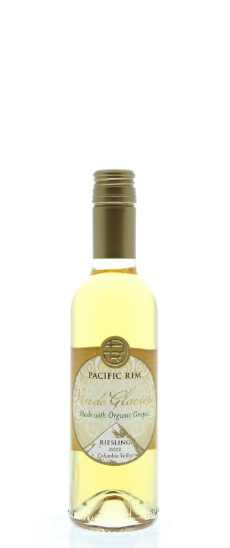 Pacific Rim Vin de Glaciere Organic Riesling (375ML Half-bottle) 2012 Front Bottle Shot
