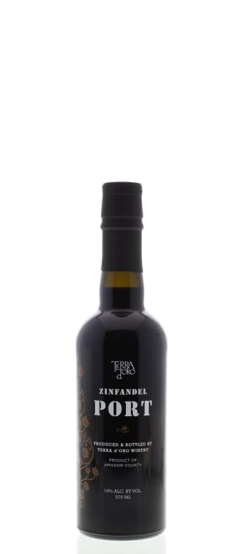 Terra d'Oro Zinfandel Port (375ML half-bottle) Front Bottle Shot