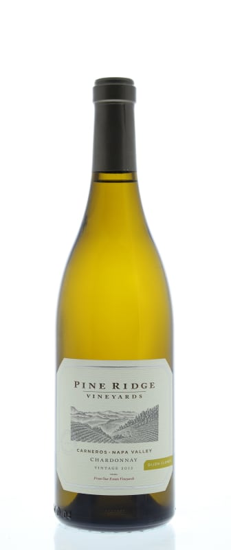 Pine Ridge Dijon Clone Carneros Chardonnay 2012 Front Bottle Shot