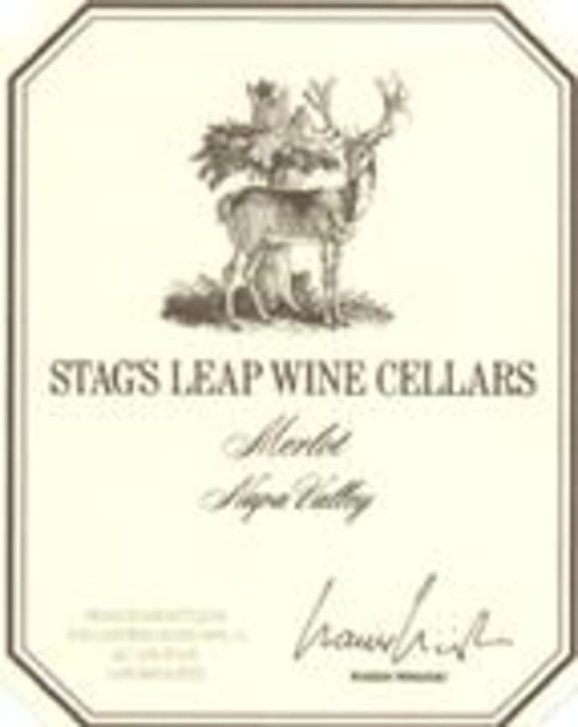 Stag's Leap Wine Cellars Merlot 1997 Front Label