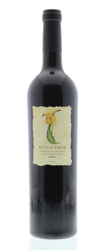 Wattle Creek Alexander Valley Cabernet Sauvignon 2009 Front Bottle Shot