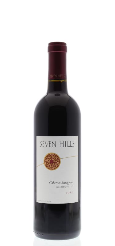 Seven Hills Winery Columbia Valley Cabernet Sauvignon 2012 Front Bottle Shot