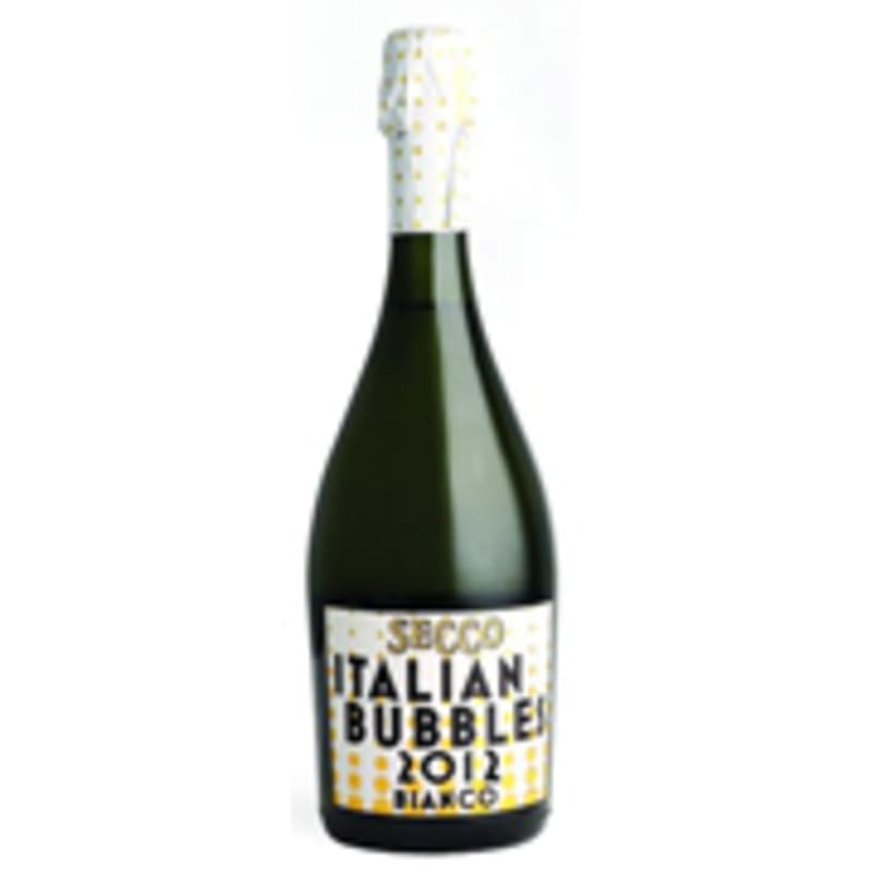 Secco Italian Bubbles by Charles Smith Bianco Brut 2012 Front Label