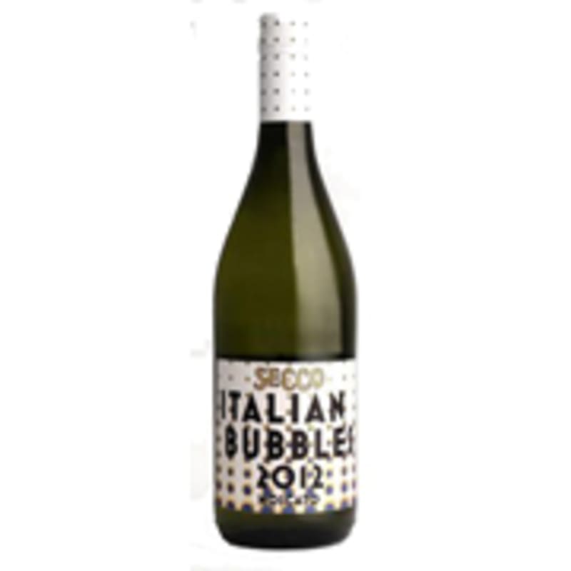 Secco Italian Bubbles by Charles Smith Moscato 2012 Front Label