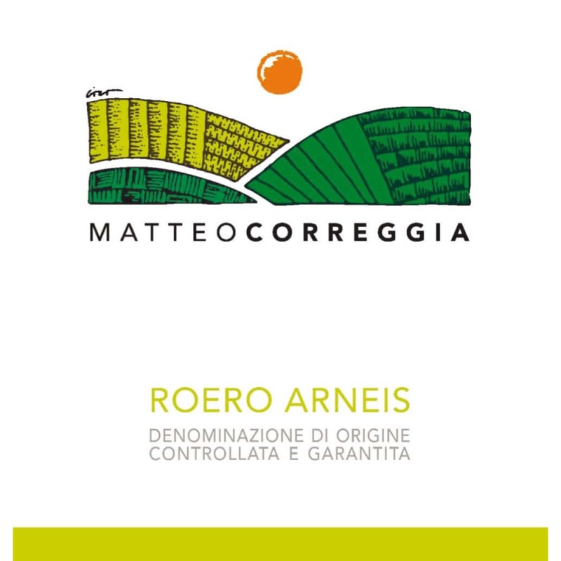Matteo Correggia Roero Arneis 2013 Front Label