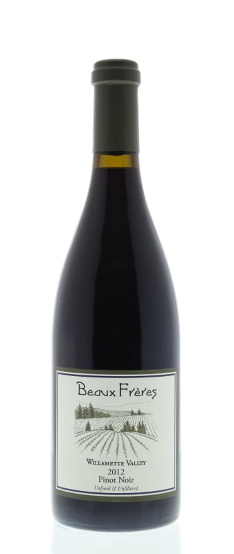 Beaux Freres Willamette Valley Pinot Noir 2012 Front Bottle Shot