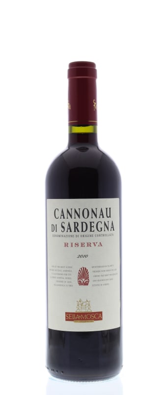 Sella & Mosca Cannonau di Sardegna Riserva 2010 Front Bottle Shot