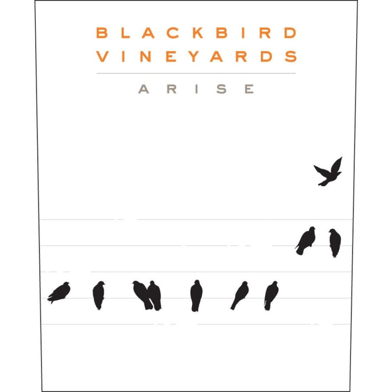 Blackbird Vineyards Arise Napa Valley Proprietary Red 2010 Front Label