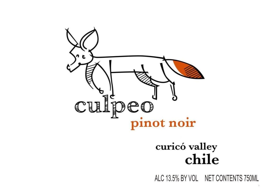 La Fortuna Culpeo Pinot Noir 2015 Front Label