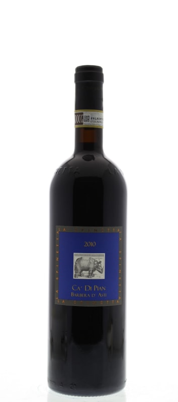 La Spinetta Barbera d'Asti Ca Di Pian 2010 Front Bottle Shot