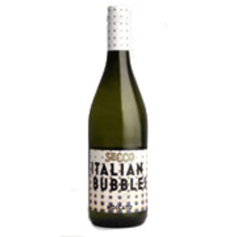 Secco Italian Bubbles by Charles Smith Moscato 2013 Front Label