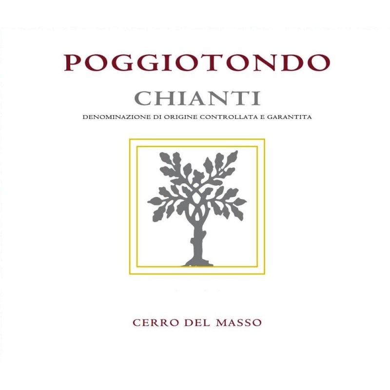 Poggiotondo Chianti 2012 Front Label