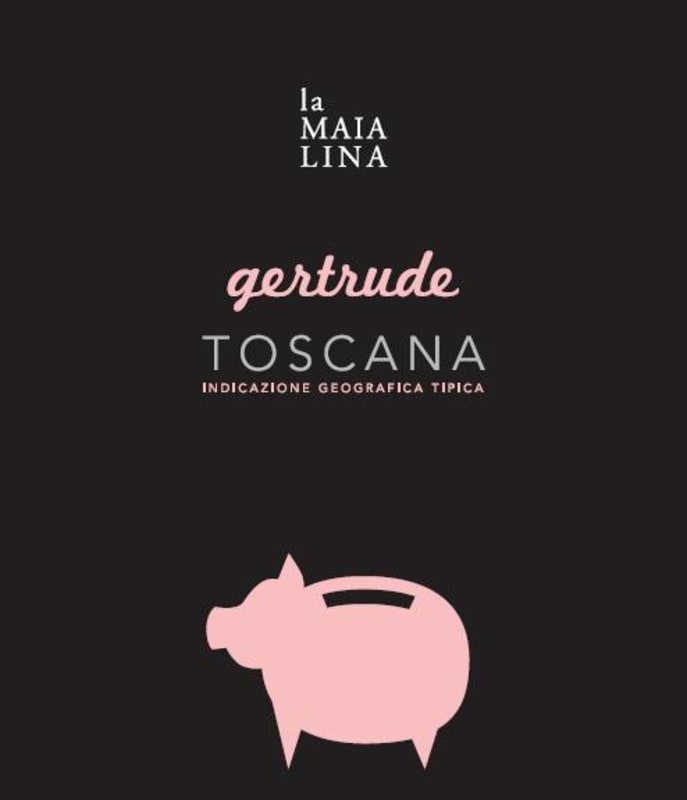 La Maialina Gertrude 2013 Front Label