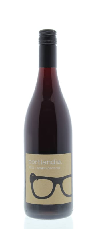 Portlandia Winery Pinot Noir 2011 Front Bottle Shot