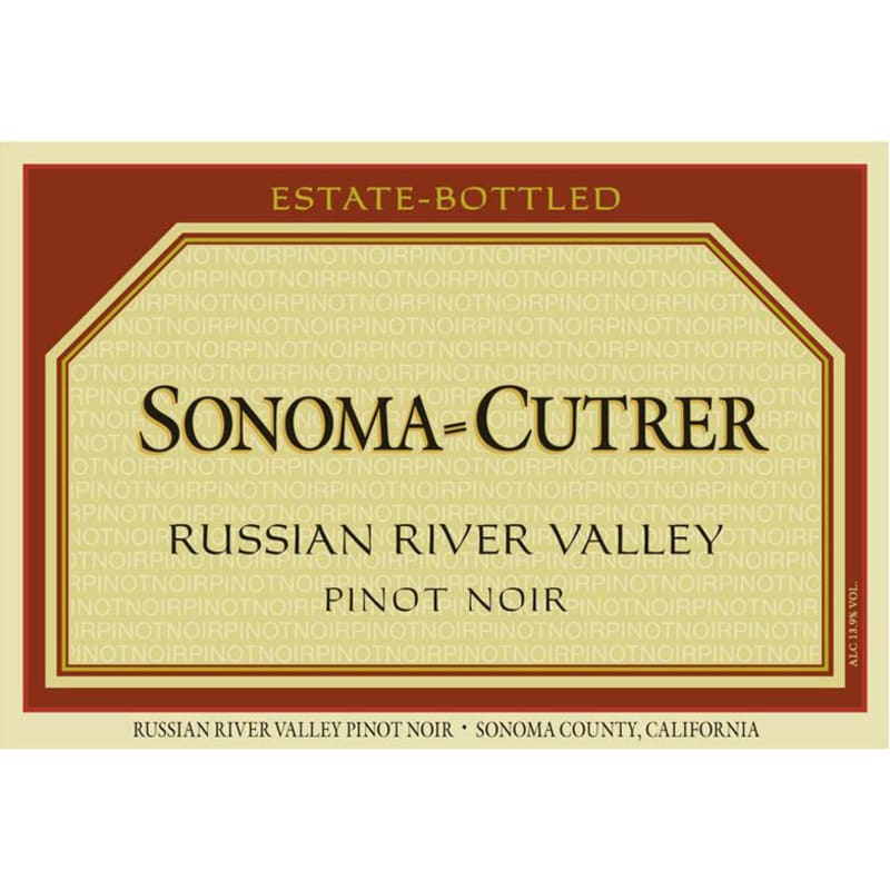 Sonoma-Cutrer Russian River Valley Pinot Noir 2012 Front Label